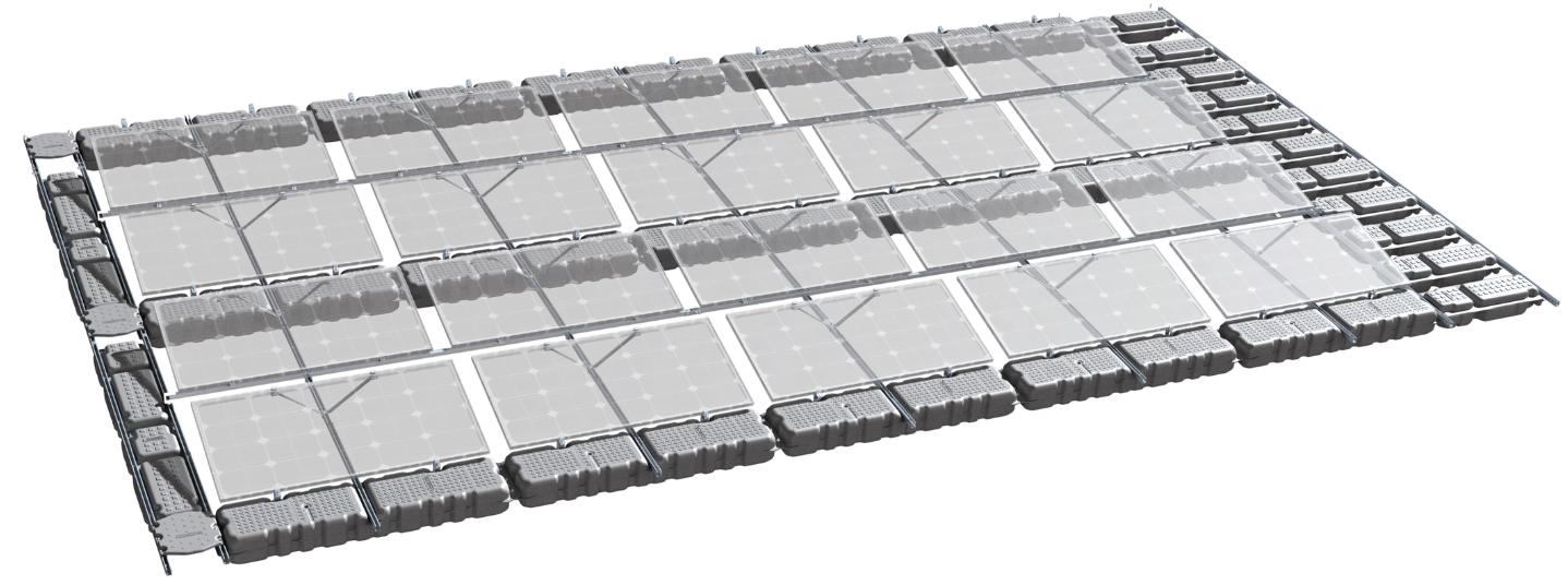 Floating PV Körper